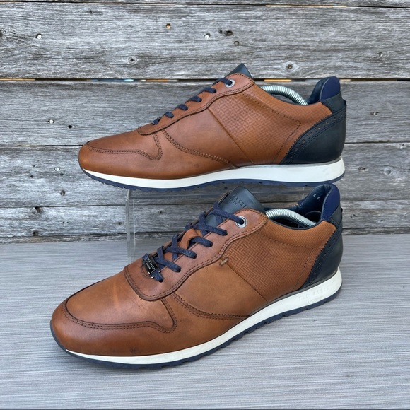 Ted Baker London Shindl Leather Trainer 